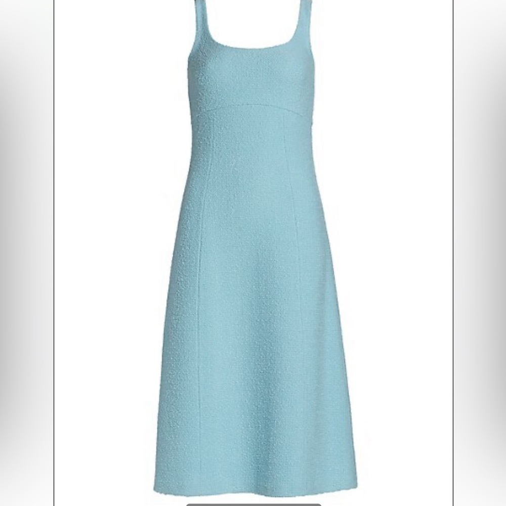 Tweed Knit Midi-Dress